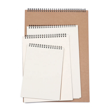 Spiral personnalisé A5 / 16K / A4 / 8K Watercolor Paper Sketch Book Portable Sketchbook Graffiti Sketch Painting Hand Painting Notebook